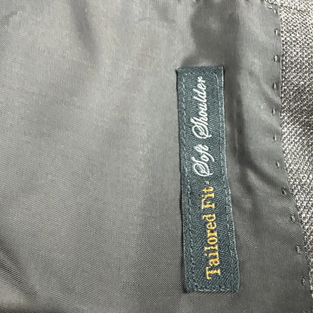 Jos A Bank Vitale Barberis Canonico Wool Silk Linen Sport Coat Tailored fits 42R